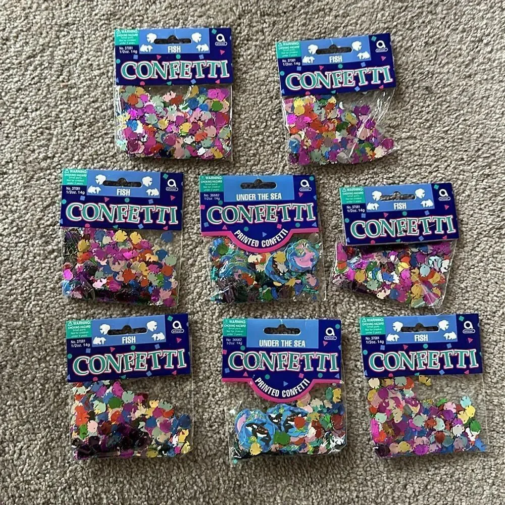Amscan “Fish” and “Under the Sea” Confetti!